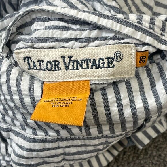 Reversible Tailor Vintage Shorts Mens Size 38 Floral Striped Tropical Hawaiian - Picture 13 of 16